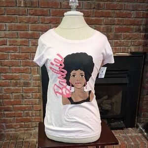 Barbie Women's Pink Graphic Tee